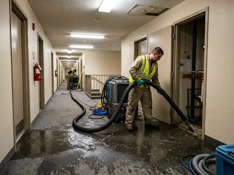 multi-unit-apartment-hallway-f-005 — frequently asked questions, Emergency Burst Pipe Water Extraction & Removal in Mentor-o…